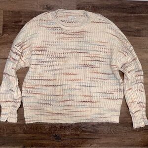 American Eagle Outfitters Cream Color Chunky Knit Sweater